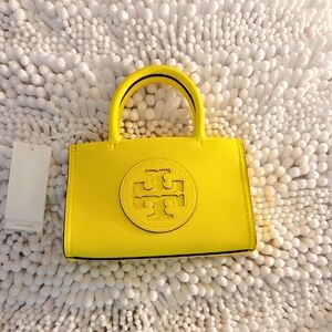 Tory Burch Vibrant Yellow Mini Bag